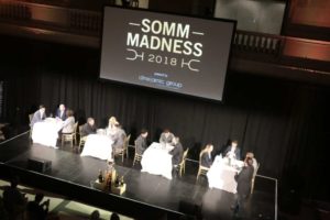 View of the main stage from above at the Somm Madness event 2018