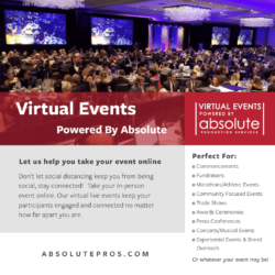 Virtual Events Powered by Absolute brochure cover