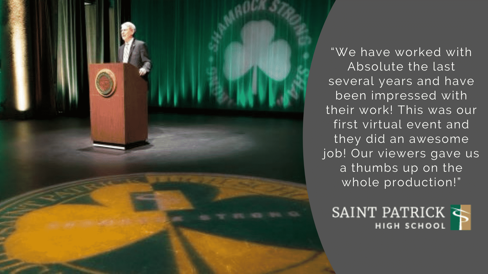 See how Saint Patrick High School took their annual Green and Gold Gala virtual without skipping a beat!